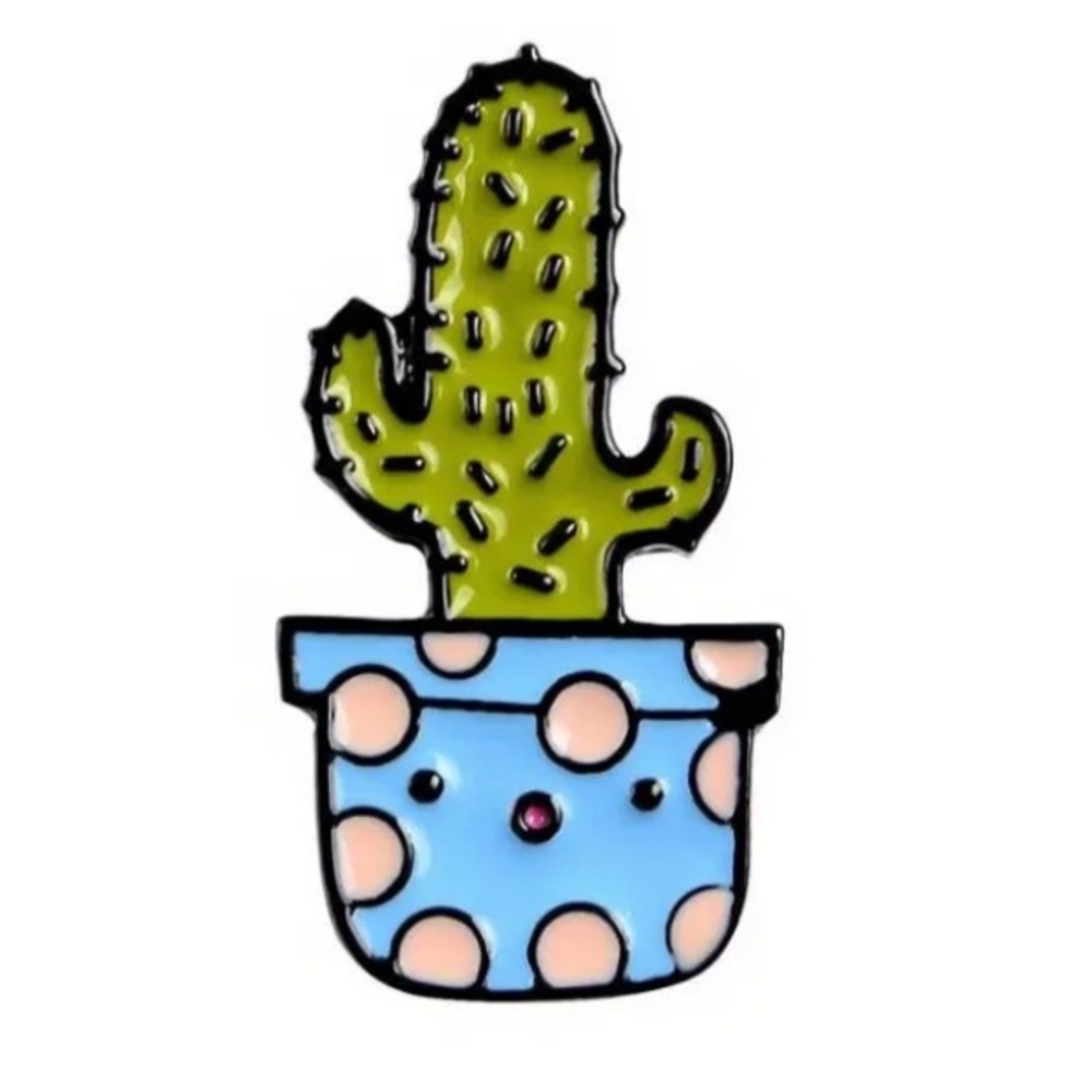 New Cactus Pin